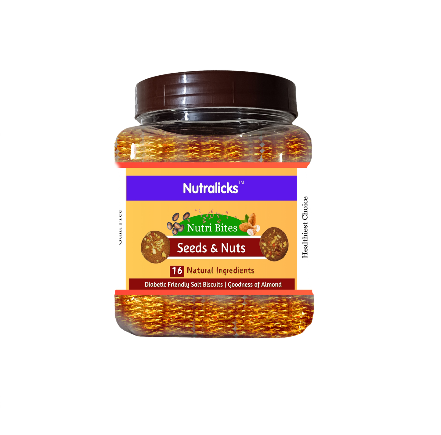 Nutralicks Nutribites Seeds & Nuts Biscuits