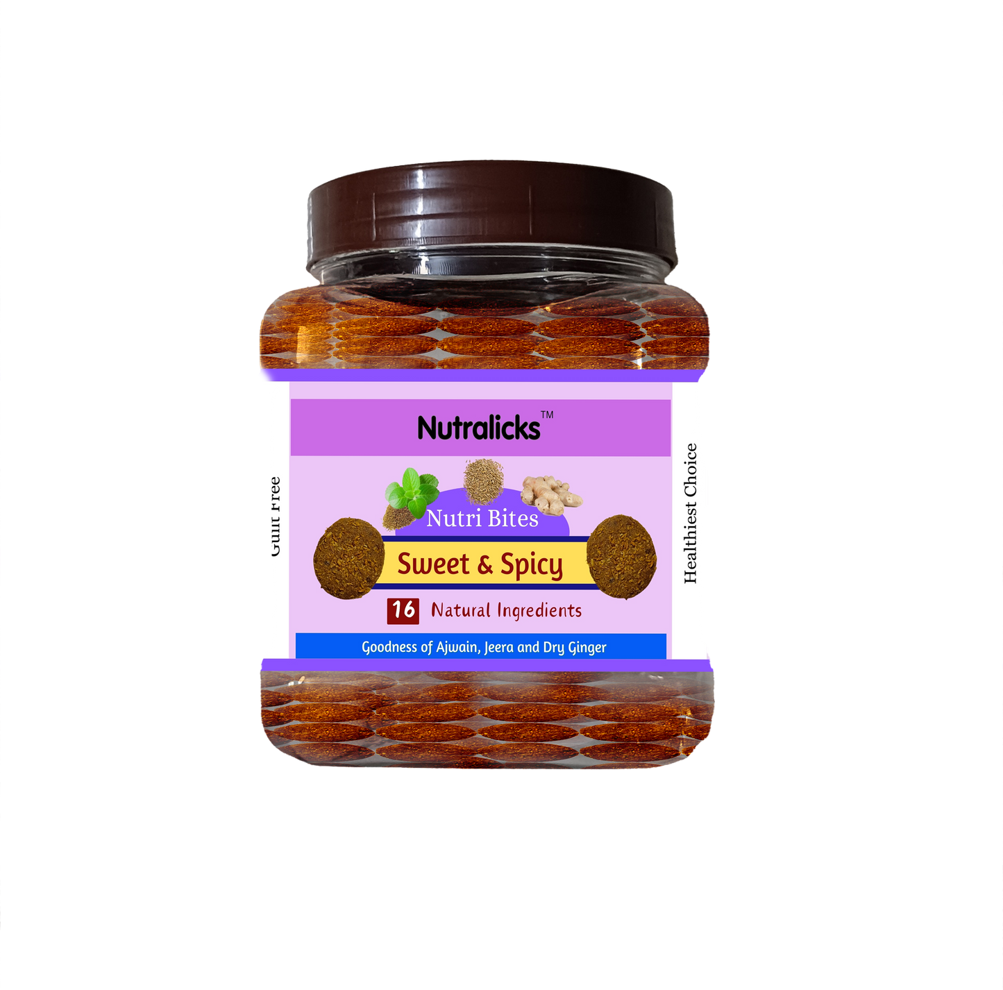 Nutralicks Nutribites Sweet & Spicy Biscuits