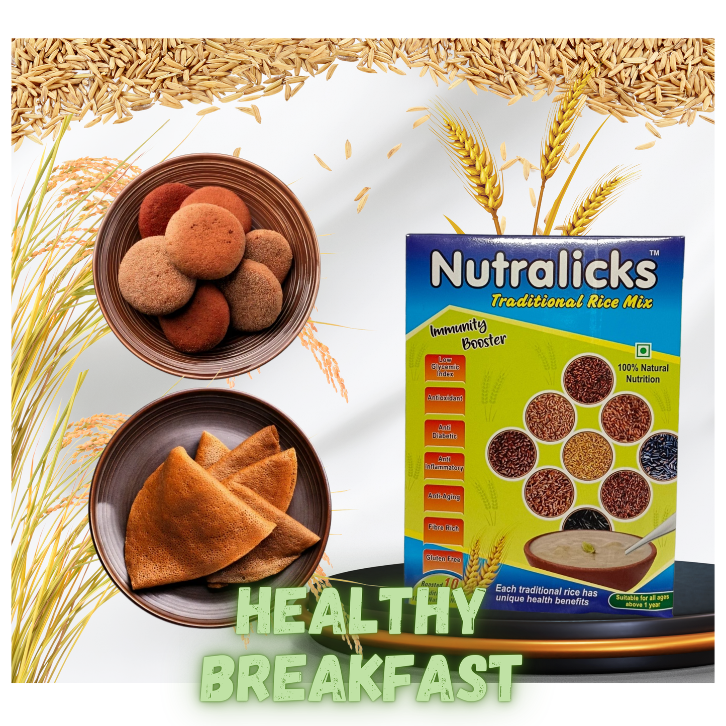 Nutralicks Traditional Rice Mix | 400 Grams