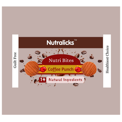 Nutralicks Nutribites Coffee Punch Biscuits
