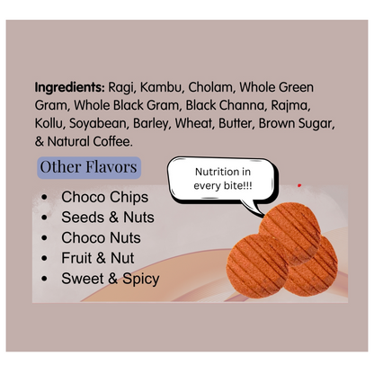 Nutralicks Nutribites Coffee Punch Biscuits