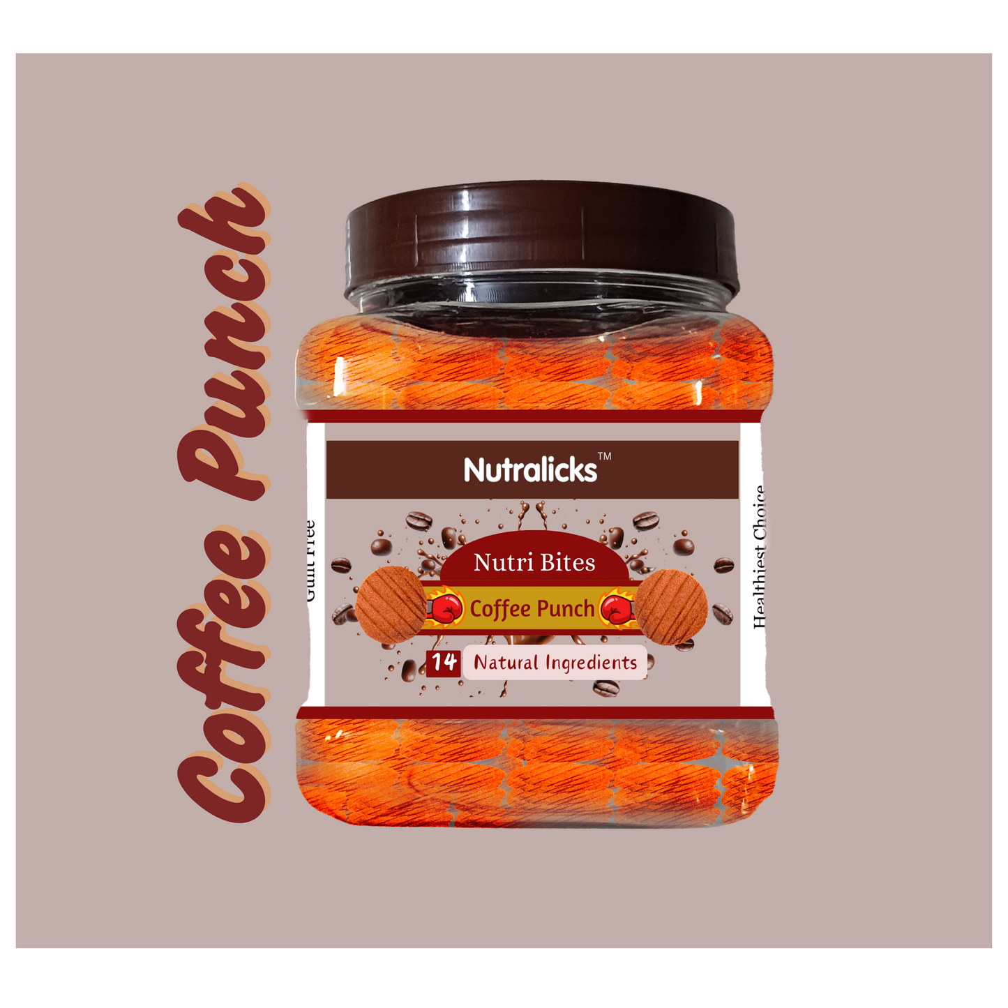 Nutralicks Nutribites Coffee Punch Biscuits