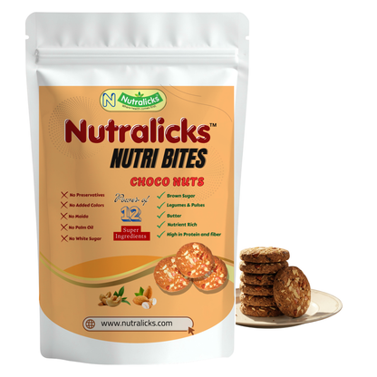 Nutralicks Nutribites Choco Nuts Biscuits