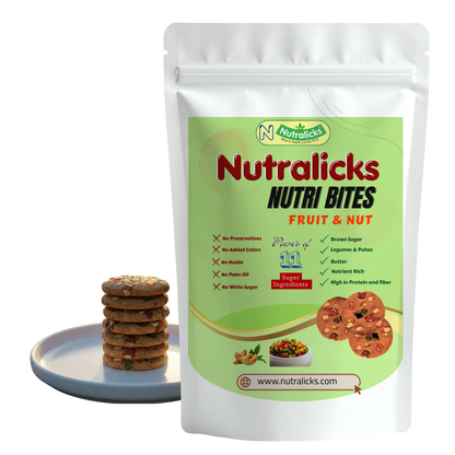 Nutralicks Nutribites Fruit & Nut Biscuits