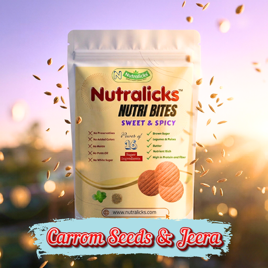 Nutralicks Nutribites Sweet & Spicy Biscuits