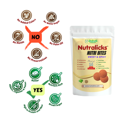 Nutralicks Nutribites Sweet & Spicy Biscuits