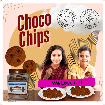 Nutralicks Nutribites Choco Chips Biscuits