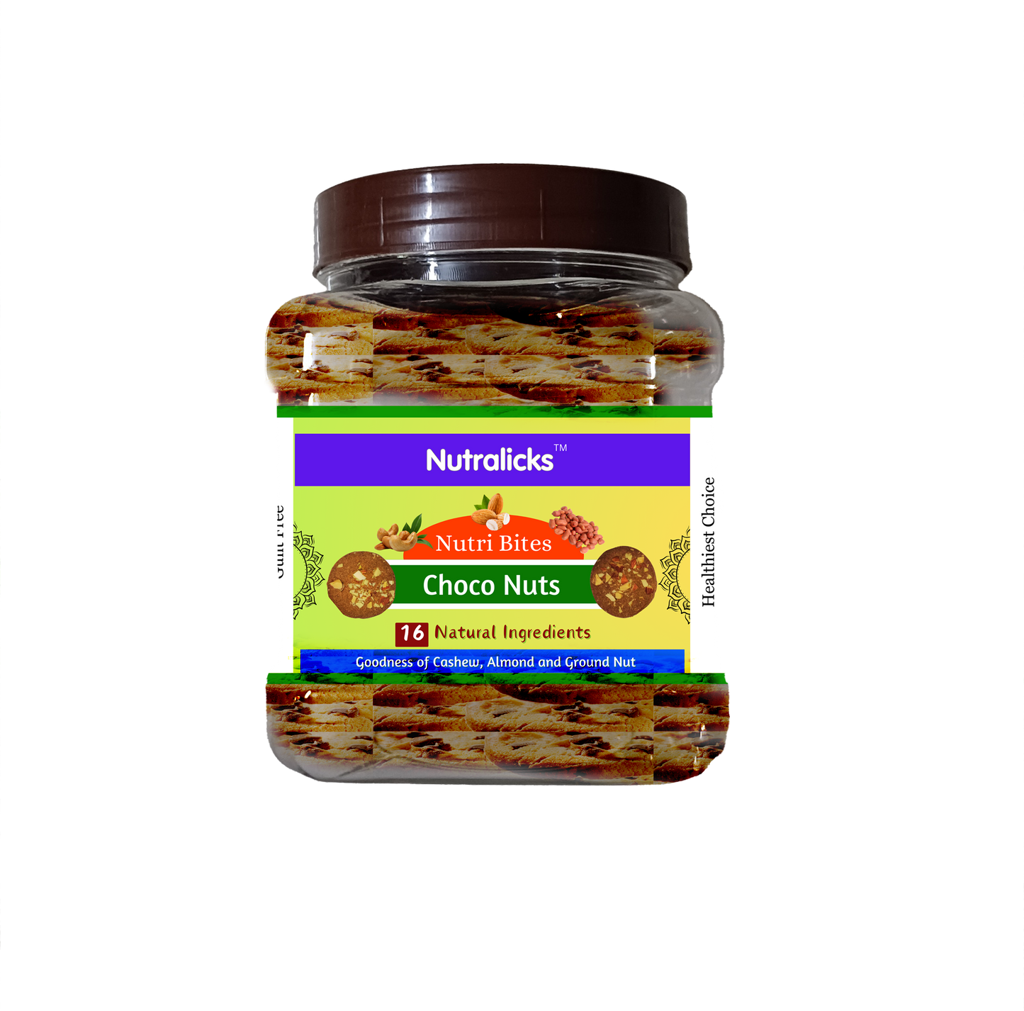 Nutralicks Nutribites Choco Nuts Biscuits