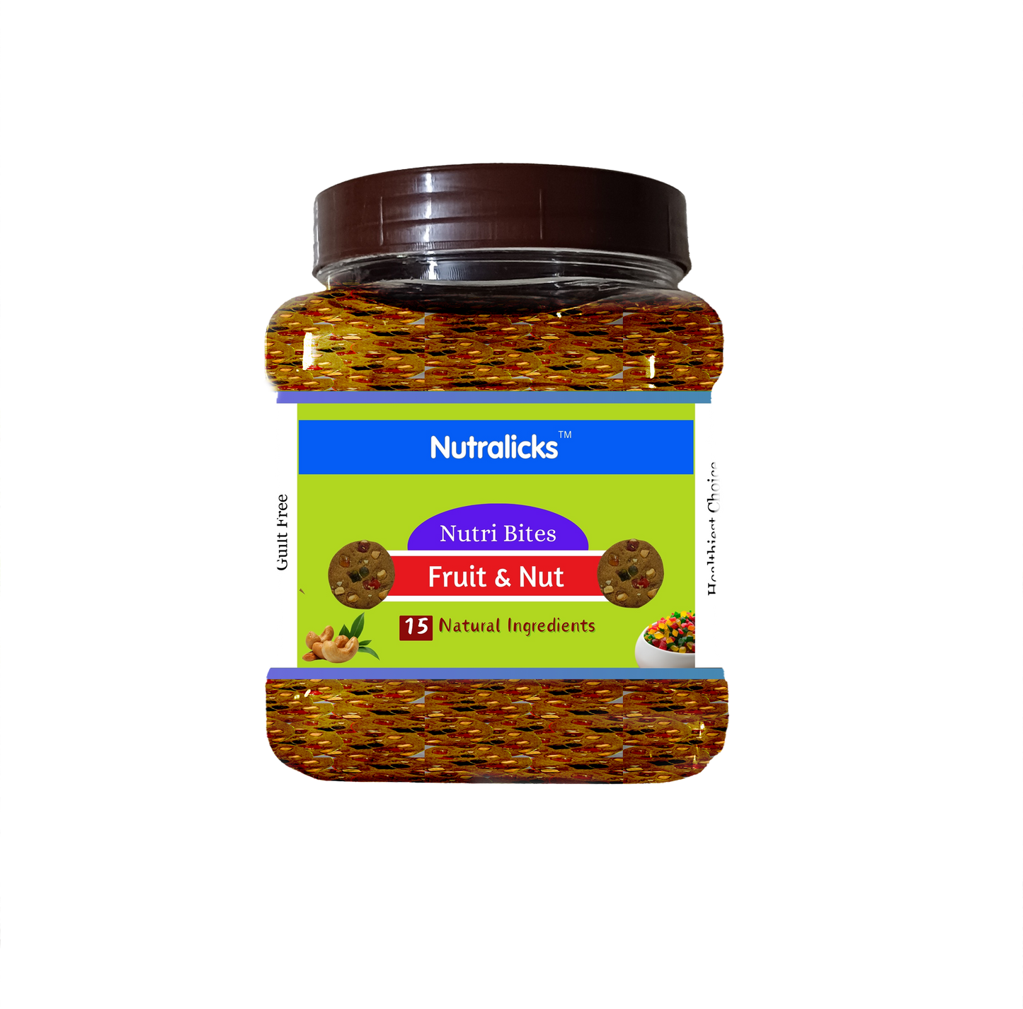 Nutralicks Nutribites Fruit & Nut Biscuits